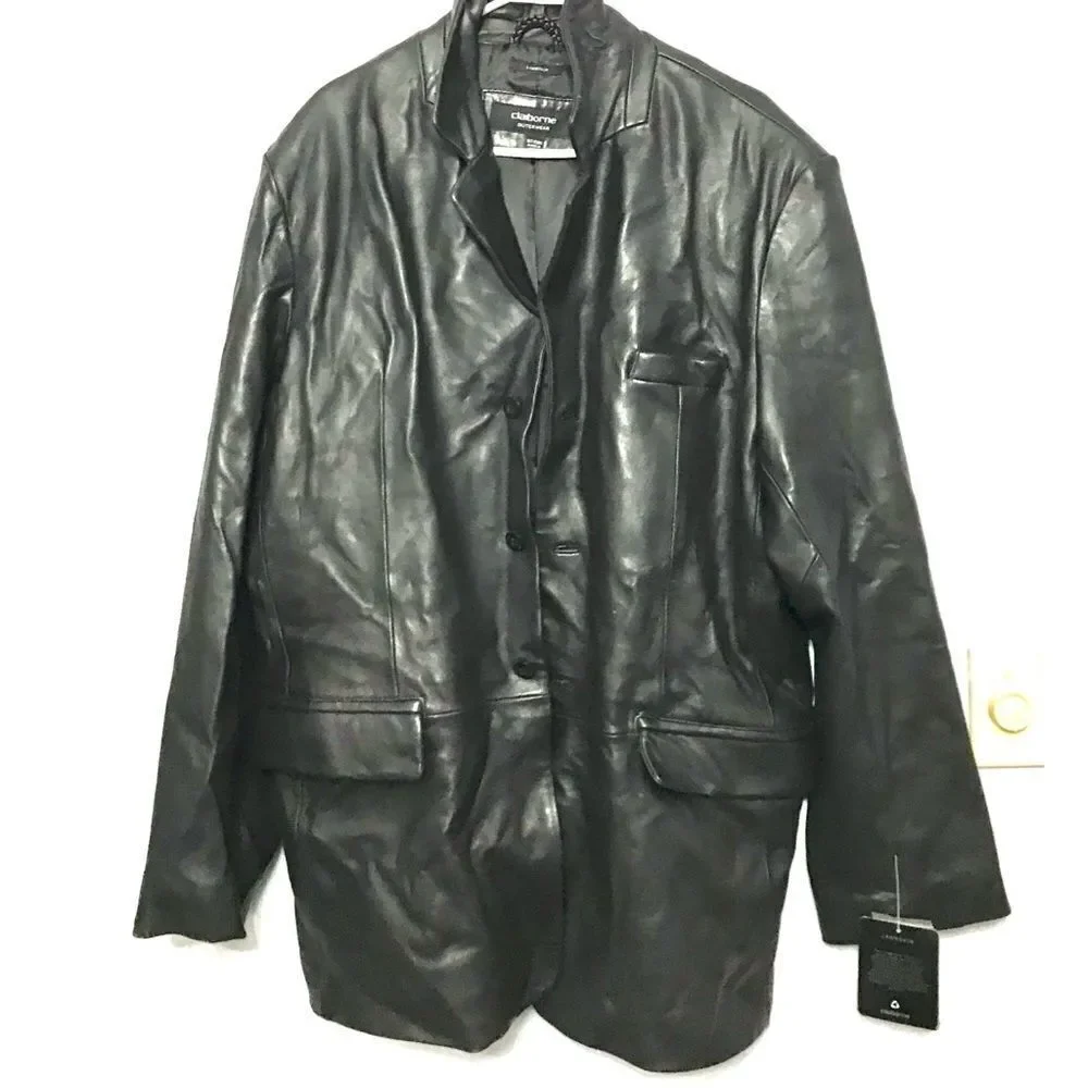 Men’s NWT Lambskin Leather Jacket